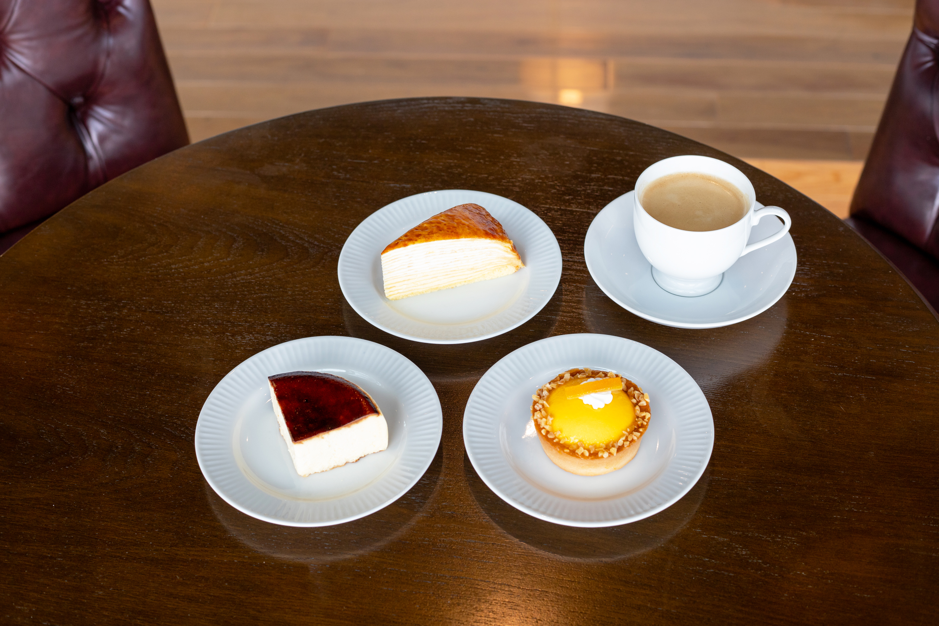 ケーキ3種