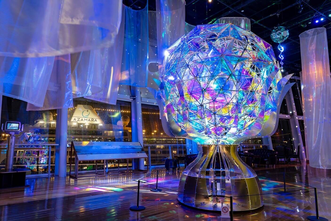 門司港で開催されたオーシャンオブミラーボーラー開催時のクルーズカフェキャナル