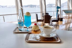 門司港で人気の門司港サイダーと昭和レトロプリンと発酵珈琲