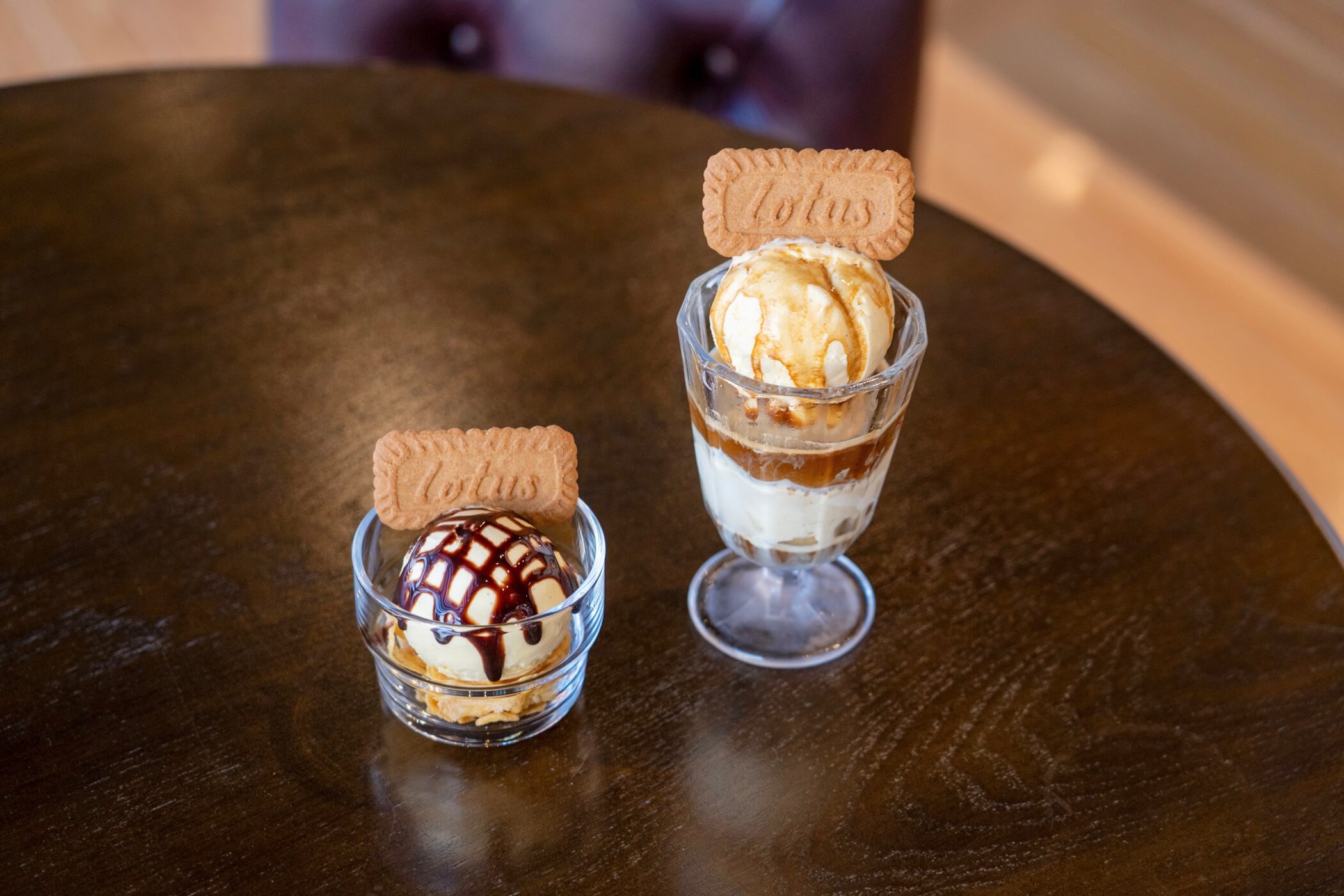 人気のアフォガードとバニラアイス